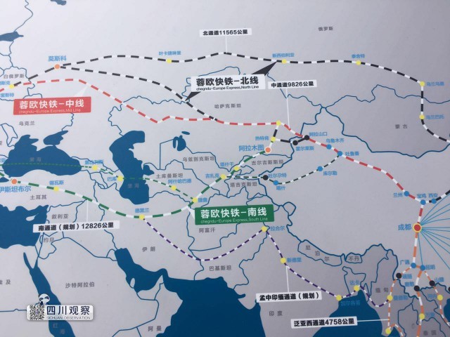 能让蓉欧快铁这么"火"