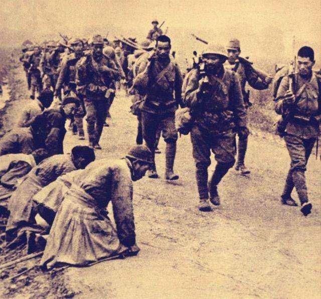 罕见日军侵华老照片 残酷的历史证明落后就要挨打