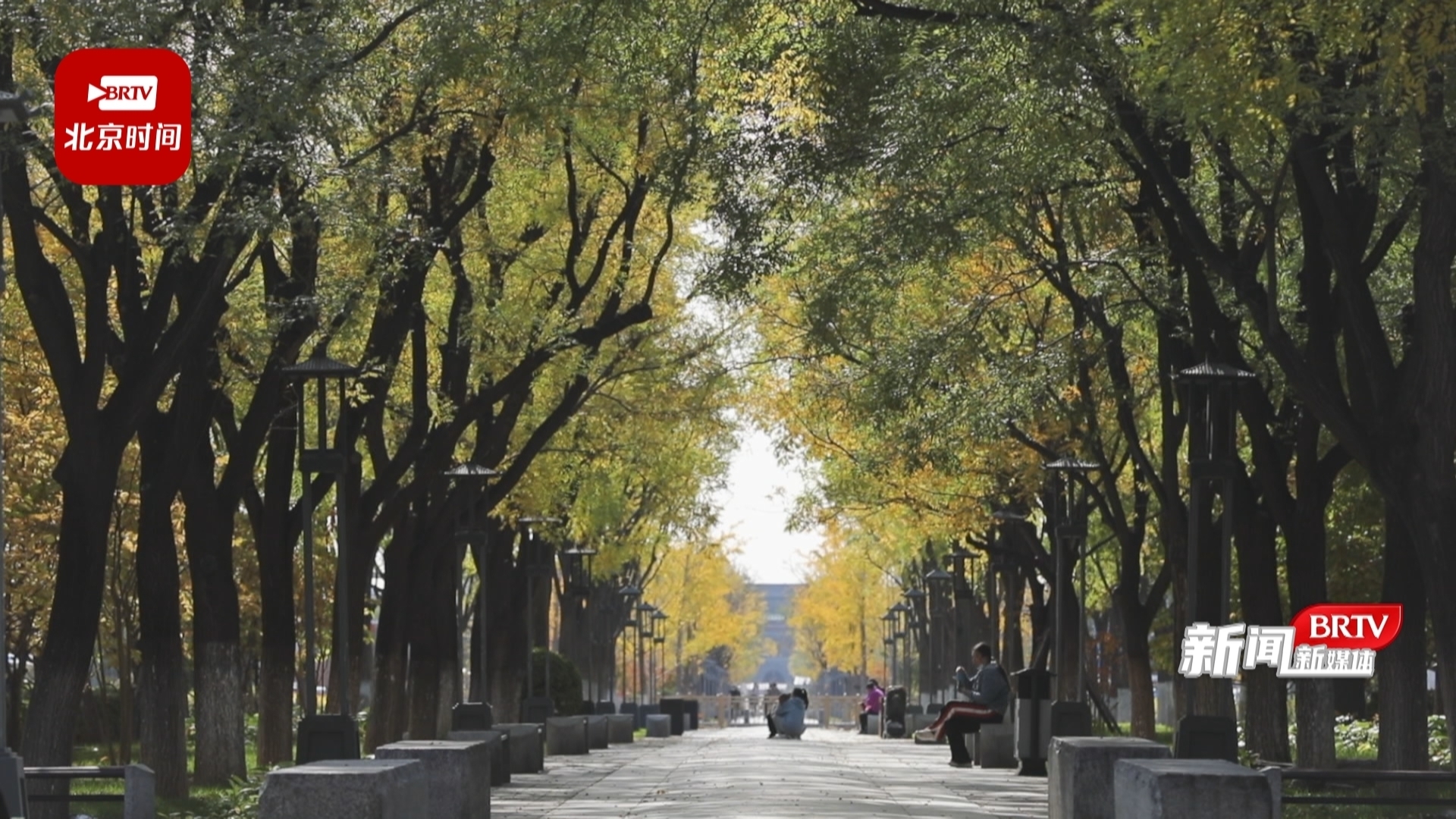 打卡中轴线景观：走御道 上天桥 感受南中轴靓丽风景