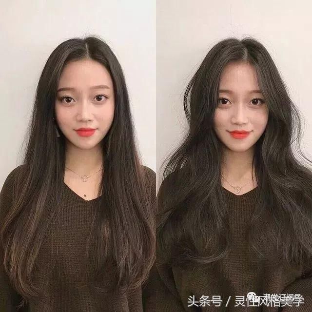 网红八字刘海,适合所有脸型哦,很时尚!