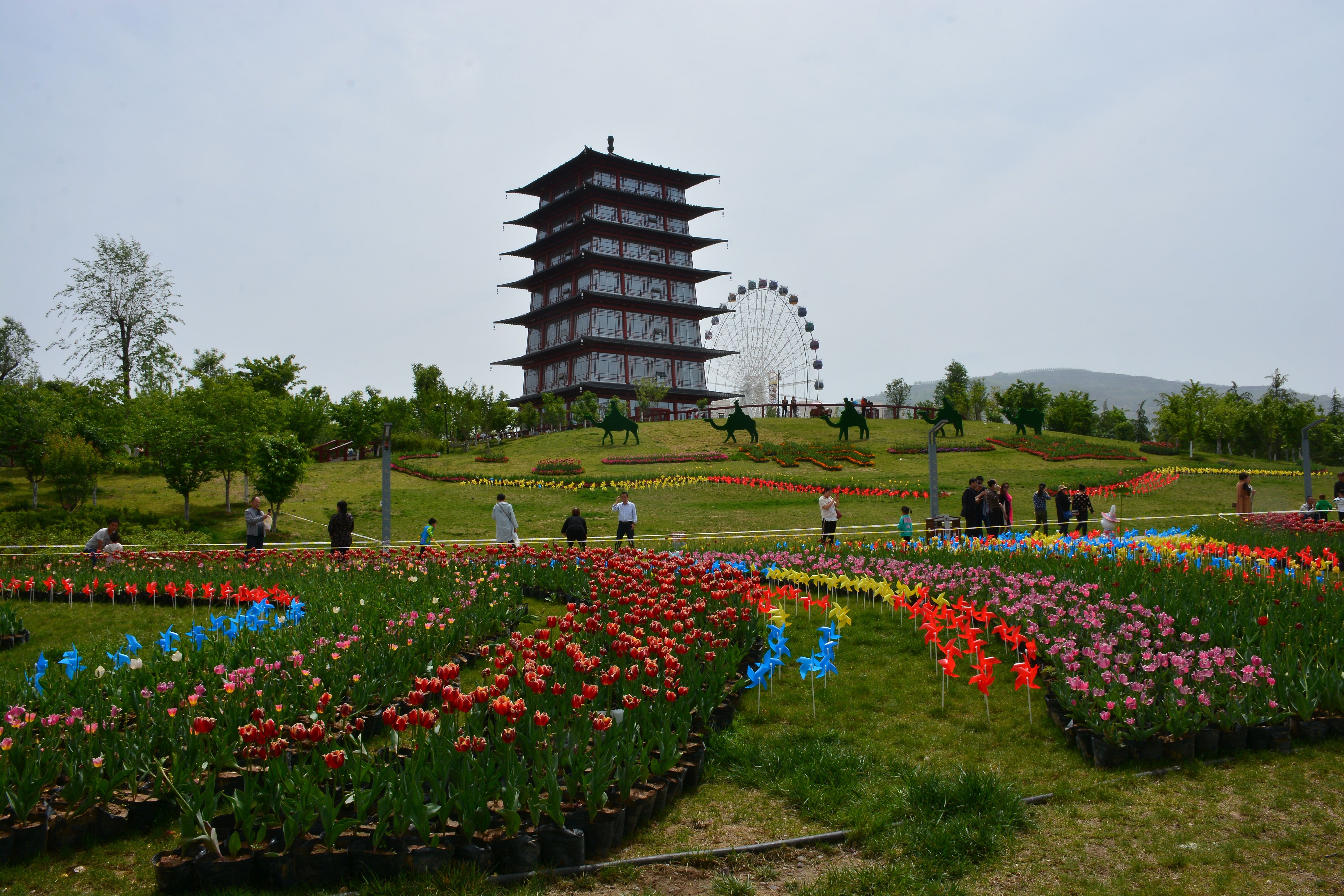 天水馬跑泉公園度假避暑遊玩的好去處