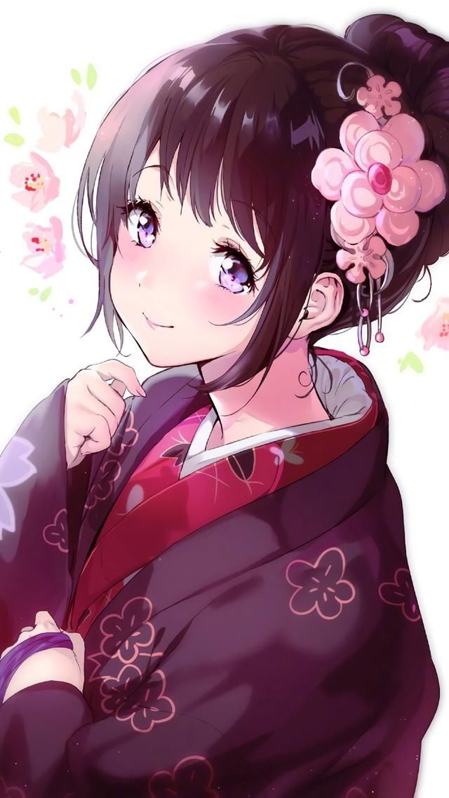 哧溜!可爱二次元动漫少女壁纸 精品动漫手机壁