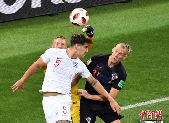 克罗地亚战胜英国进决赛 15日与法国队争夺世