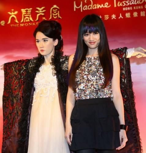 当红小花入驻蜡像馆,杨颖杨幂赵丽颖你觉得谁