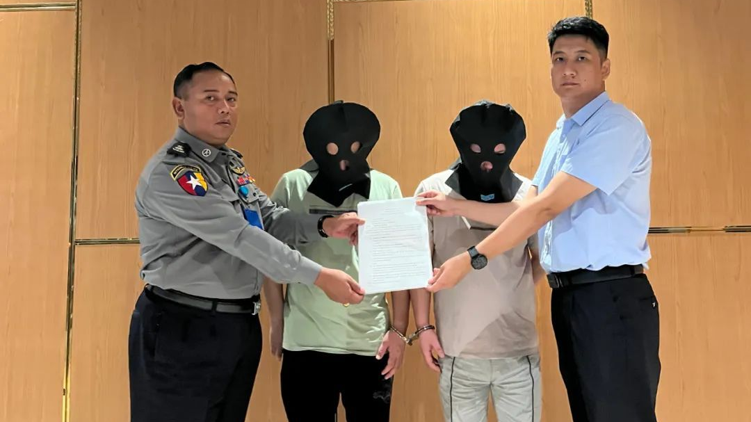 中国驻缅甸大使馆:2名在缅电诈犯罪嫌疑人被押解回国 中国驻缅甸大使馆:2名在缅电诈犯罪嫌疑人被押解回国