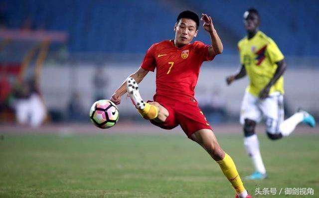 0比4! 国足完败哥伦比亚,国脚犹如对阵11个强
