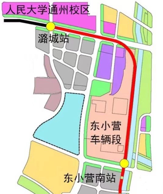 地铁6号线南延段开建!延长2公里,增设东小营南站_北京时间