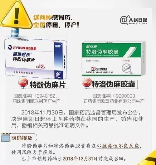 国家药监局:18岁以下禁用含可待因感冒药