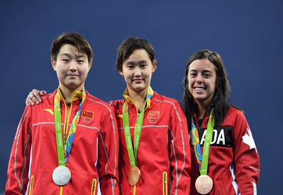 20金！任茜获女子十米台冠军 司雅杰银牌