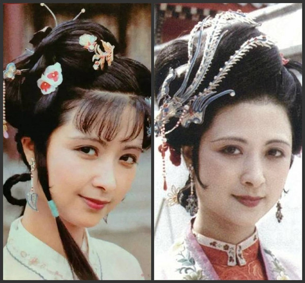 尤二姐妆容对比(张明明 饰)