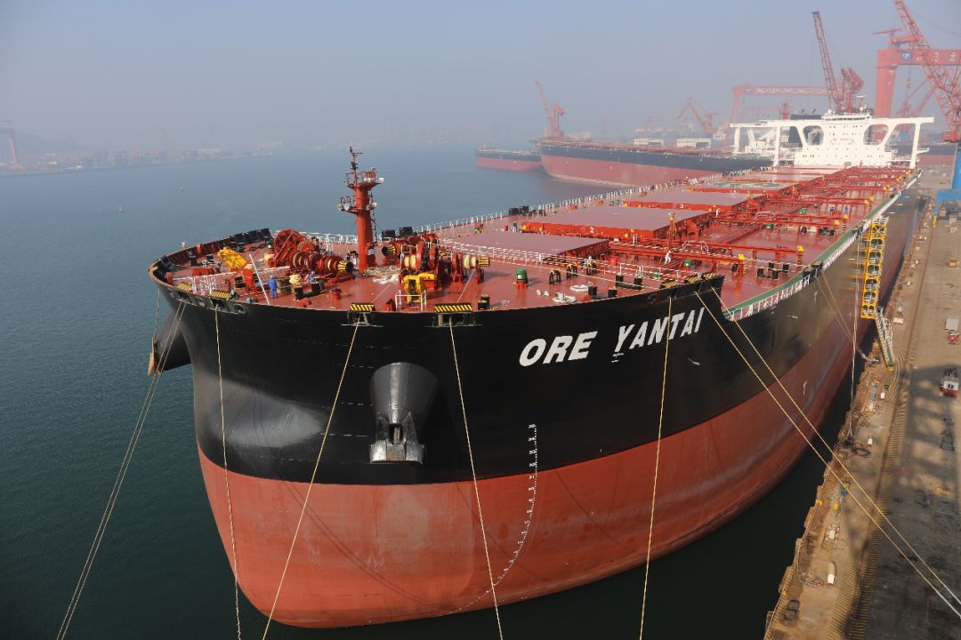 32.5万吨矿砂船"ore yantai"