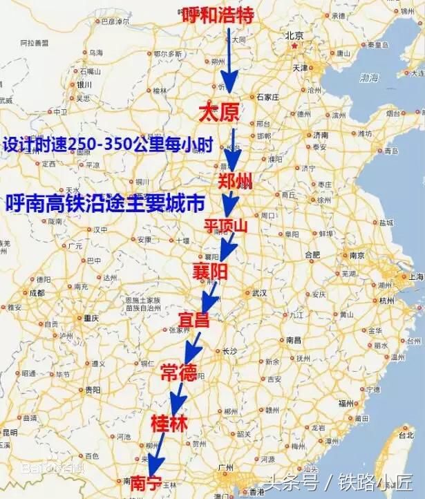 呼南高铁湖北段,从襄阳到宜昌,两大铁路枢纽高