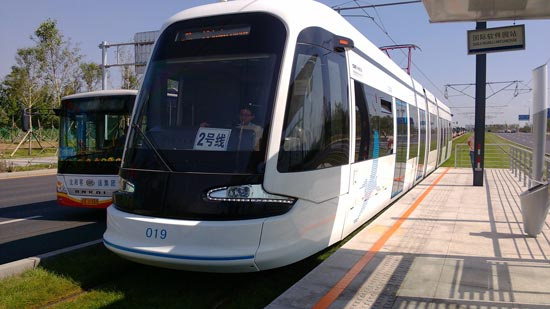 沈阳有轨电车再次提速 奥体到机场只需41分钟
