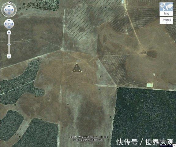 谷歌地图上最奇特的景观,未解之谜