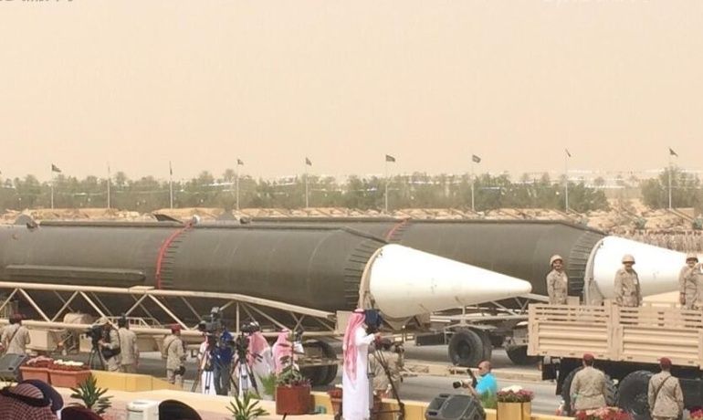 一触即发!沙特36枚东风3导弹剑指以色列,美军
