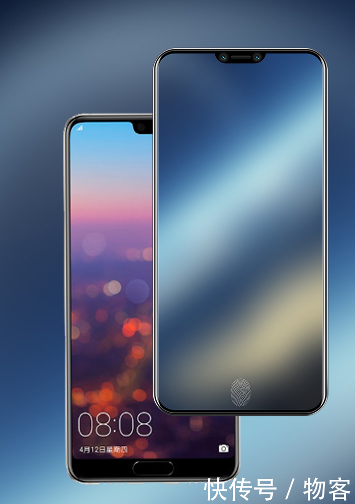 刘海屏 ,概念版荣耀10,对比华为P20