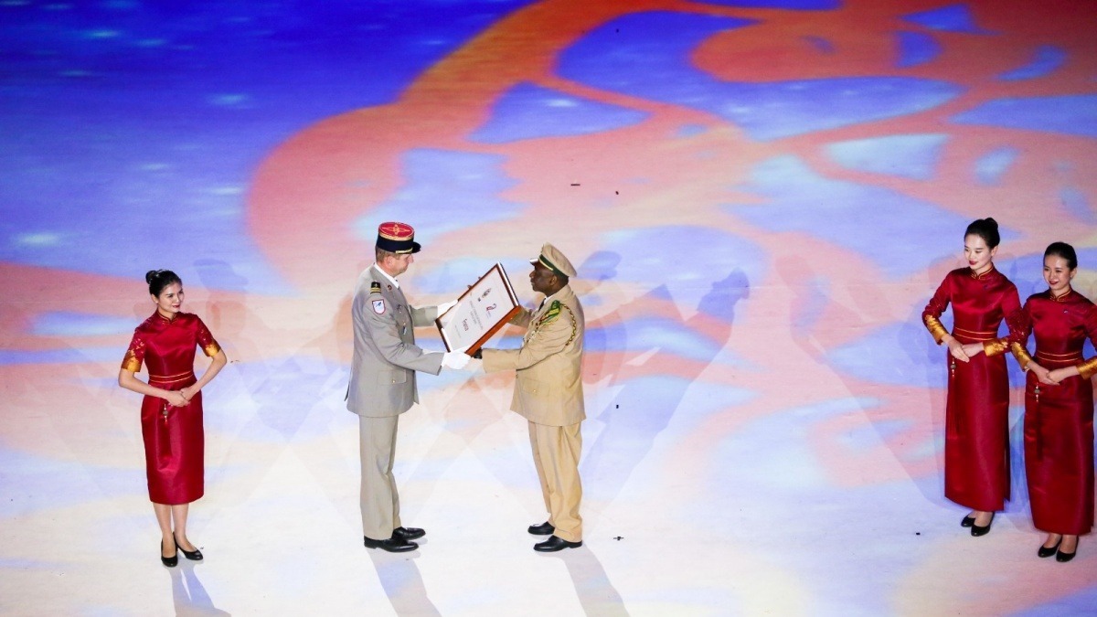 2019年10月27日，第七届世界军人运动会闭幕式在武汉体育中心举行。