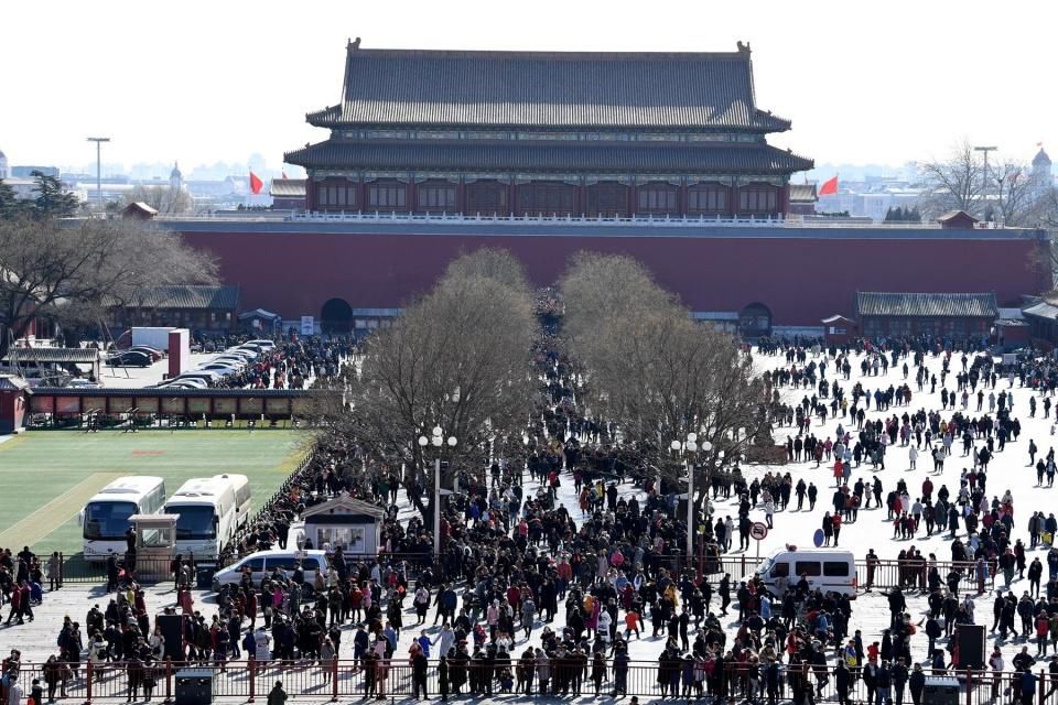 春节期间故宫每天8.5万人云集,看我怎么拍出一