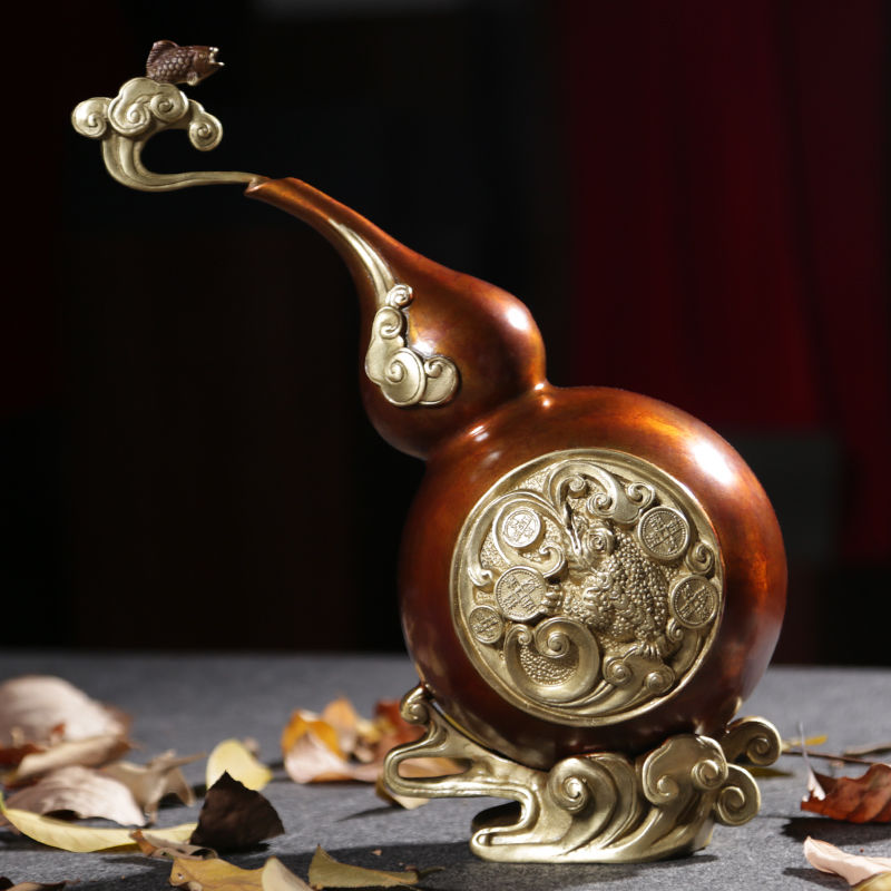 靠山石摆件已不流行,现有钱人家里都有这纳福