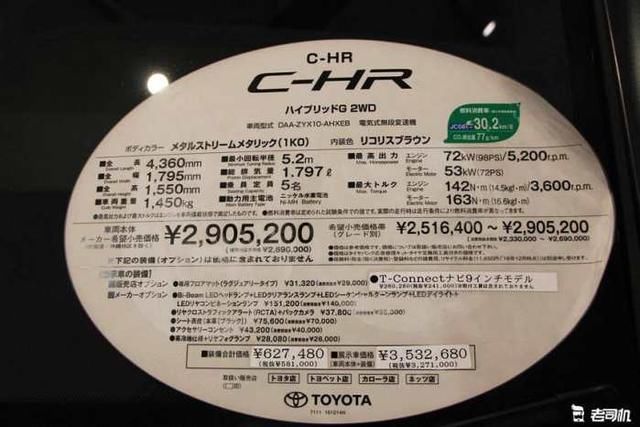 日本销量第一的丰田小型SUV 比劲客更强势 国