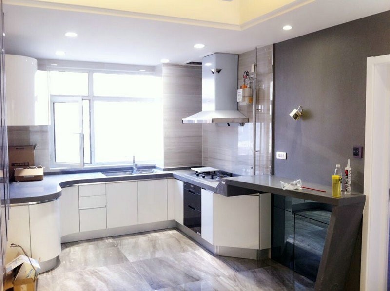 邹城名仕豪庭130平现代简约风格装修效果图