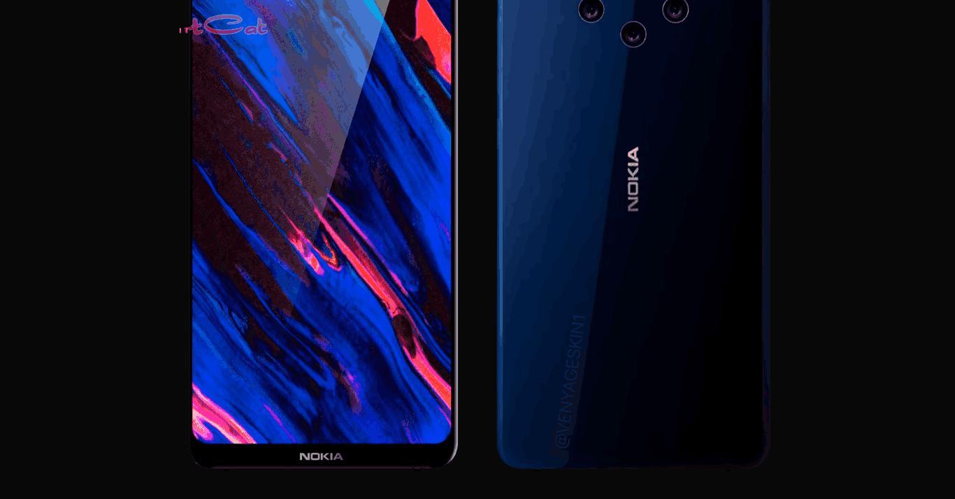 诺基亚太任性, 旗舰机+前后6摄像头+高通骁龙