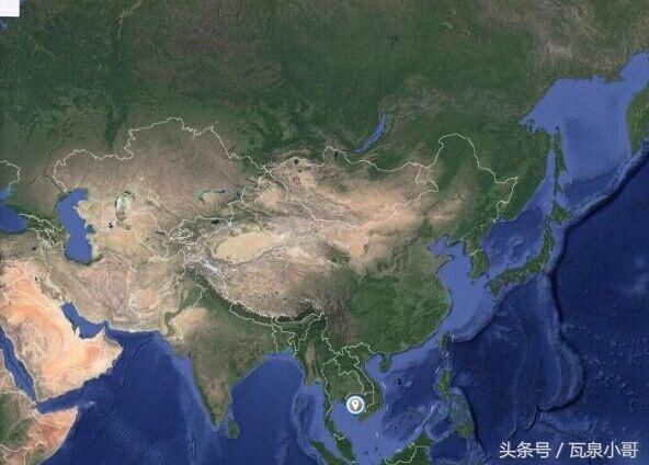 难道这就是-马航MH370失事地点吗?谷歌卫星