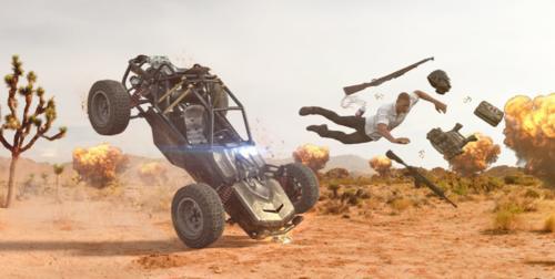 绝地求生翻车现场,赶上英雄联盟S8,吃鸡比赛只