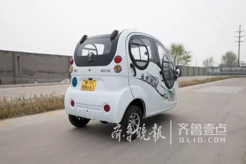 州电动车可挂牌上路?挂牌车辆为电动正三轮摩