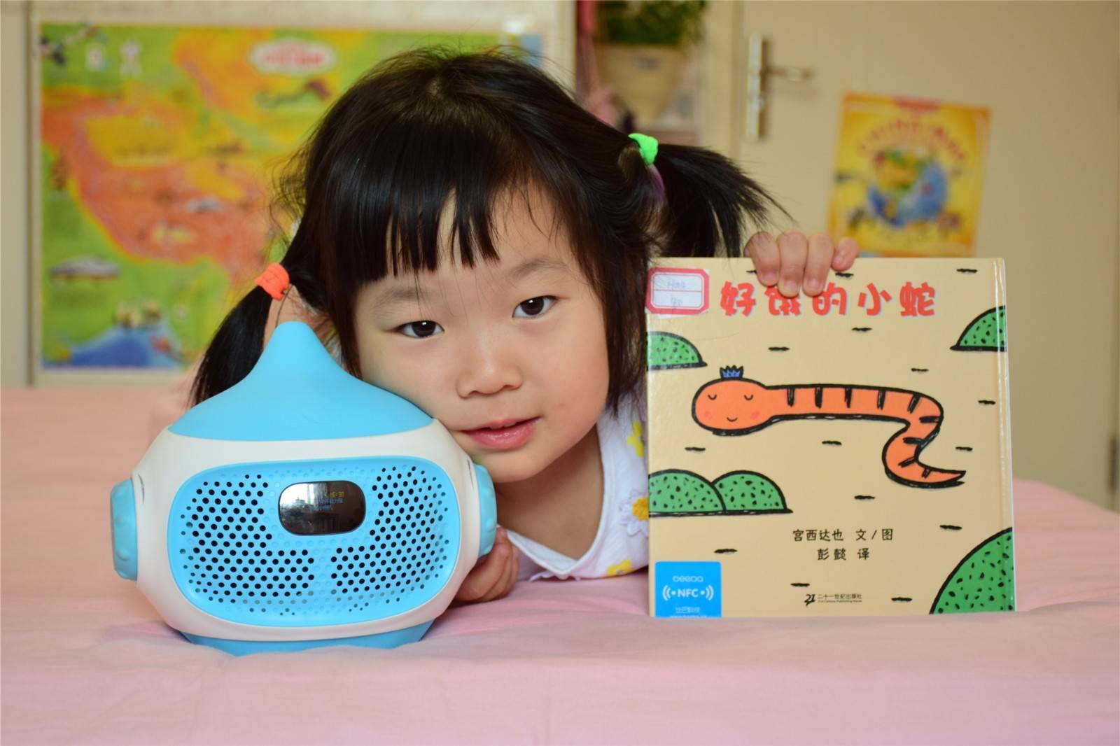 资源丰富功能多,比巴M15智能早教机-给孩子一