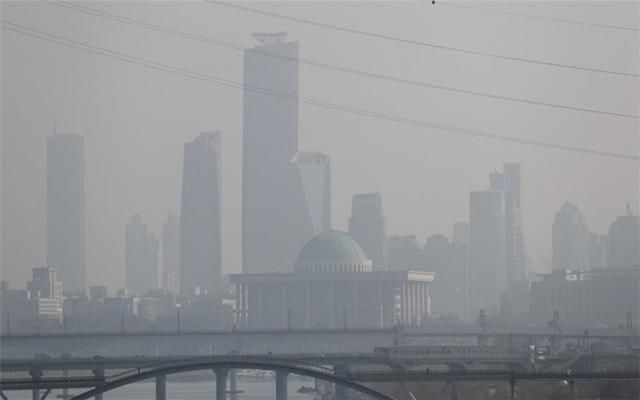 雾霾淹没韩国首尔,却想污蔑中国,认为雾霾是从