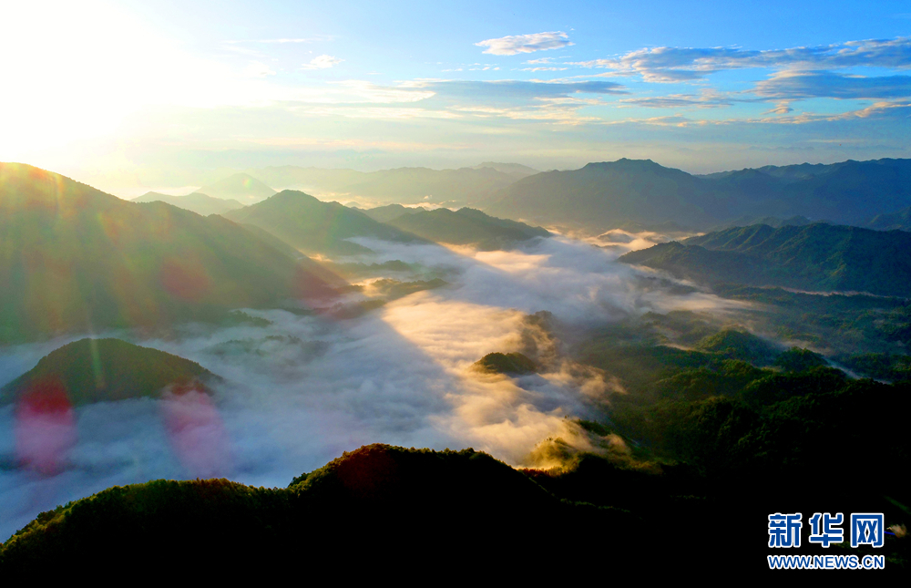 旌德县云乐乡地势山高