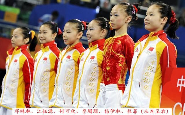 同是体操冠军,程菲胖成球,邓琳琳何可欣江钰源