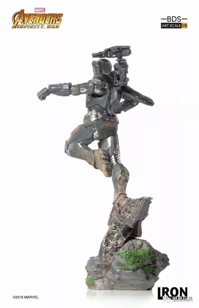全武装发射!Iron Studios《复联3》战争机器雕像
