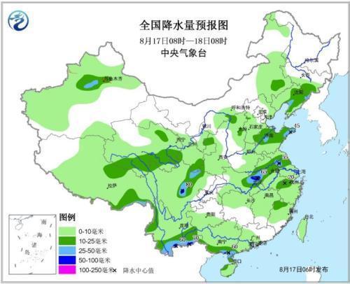 黄淮江汉江淮等地有较强降水 四川将有明显降雨(图2)