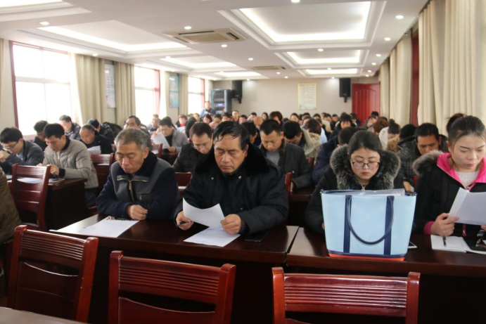 汝州市农业局开展《河南省扶贫开发条例》集中