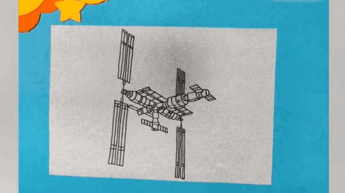 细节满满~~中国空间站简笔画攻略来啦！