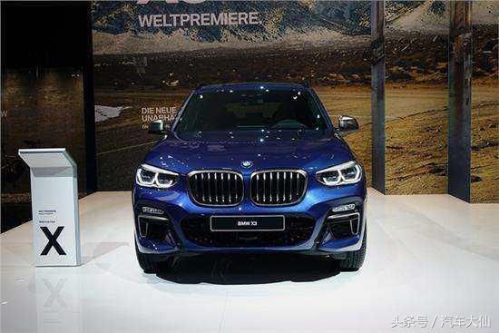 宝马全新X3迎来国产换代,3.0T配四驱比奥迪Q