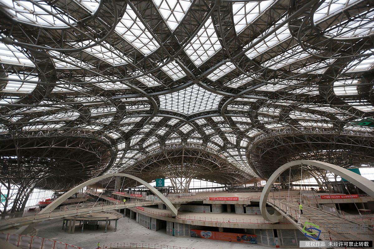 图像探秘|北京新机场凤凰展翼 画面如未来电影令人惊叹 图像探秘|北京新机场凤凰展翼 画面如未来电影令人惊叹