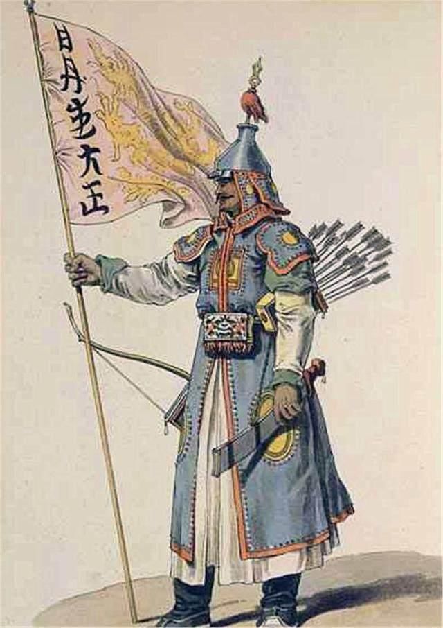 外国人画中的清朝军队: 图6像美国土著, 难道是被电视剧骗了?