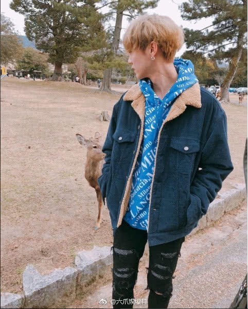 关晓彤七夕秀恩爱晒鹿晗视角照 细节暴露两人