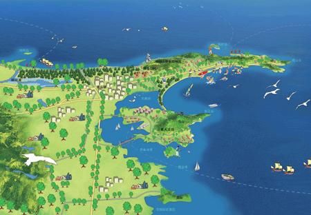 这座城市位于中国海陆交接的最东端,紧邻韩国