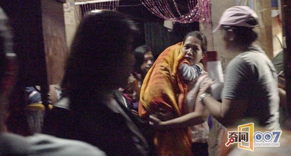 一名年仅7岁的女孩被解救。