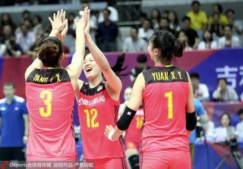 2018世界女排联赛德国斯图加特站中国女排赛