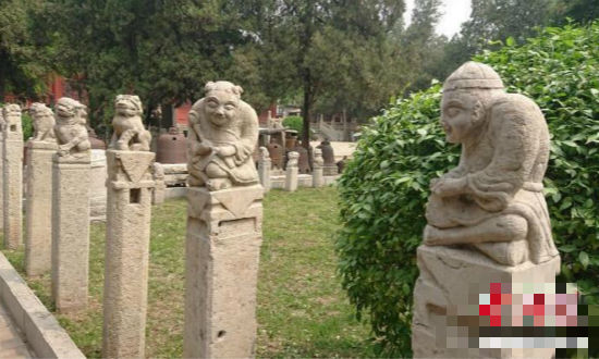 太原文庙石狮成网红 成蓝胖子始祖 石狮子哪