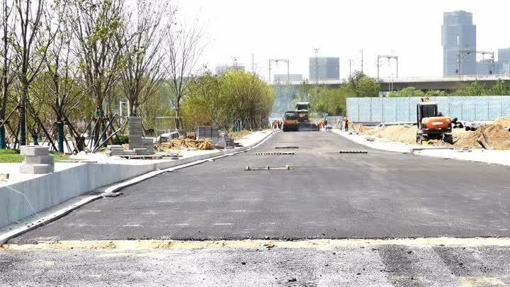 完善城市路网水网 扬州生态科技新城孙五房路和夏桥村河本月底竣工 完善城市路网水网 扬州生态科技新城孙五房路和夏桥村河本月底竣工