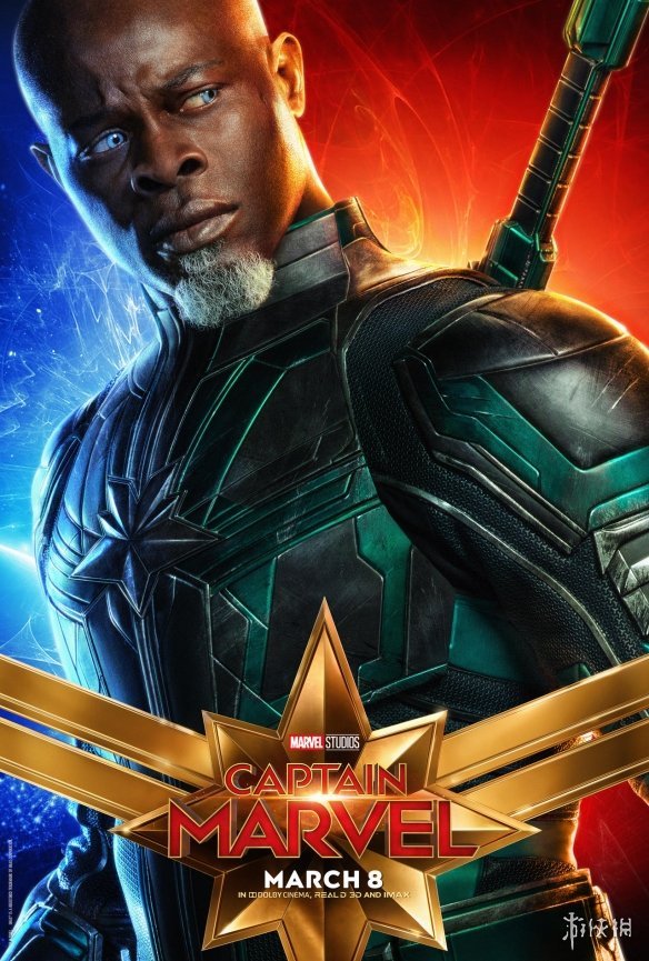 漫威《惊奇队长》最新角色海报 小猫咪Goose