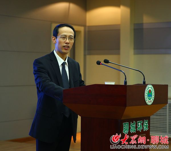 聊城市环保局副局长付卫东介绍2017年全市环保工作