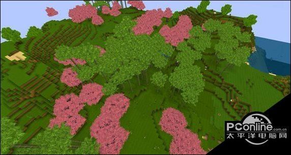 迷你世界桃花林地形码汇总分享 一起去看桃花