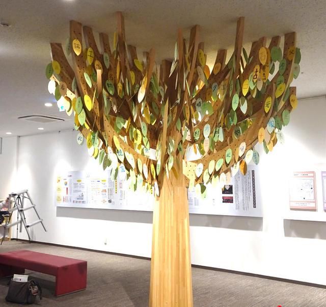 汉字被日本人建成了汉字博物馆,象征着中日韩